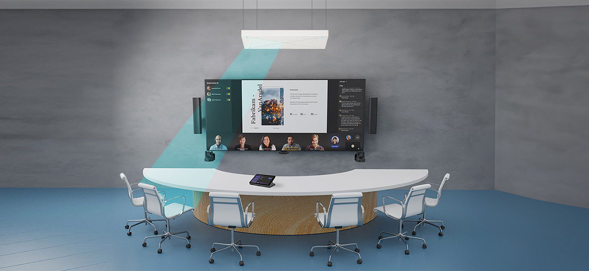 Q SYS Integrates TeamConnect Ceiling 2 For Microsoft Teams Rooms With