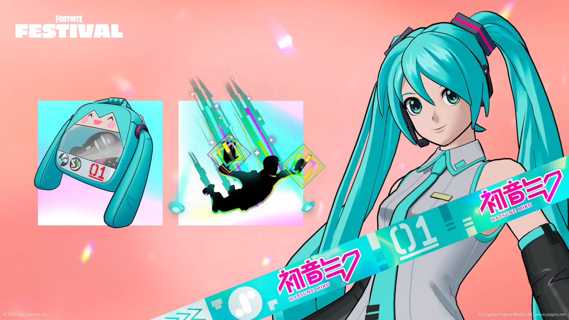 L Artiste Virtuelle Hatsune Miku Est L Ic Ne De La Saison De Fortnite