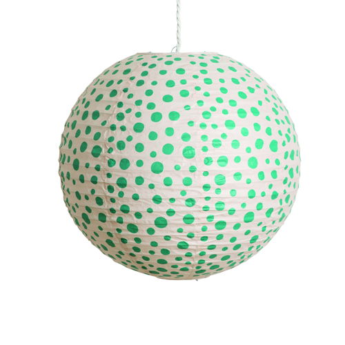 Habitat Kids spot moon paper pendant shade