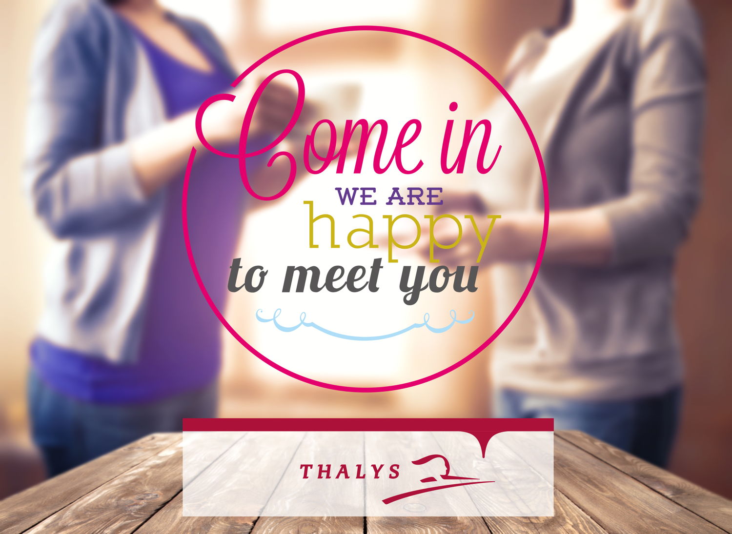 Bienvenue chez vous, une campagne de communication interne pour Thalys