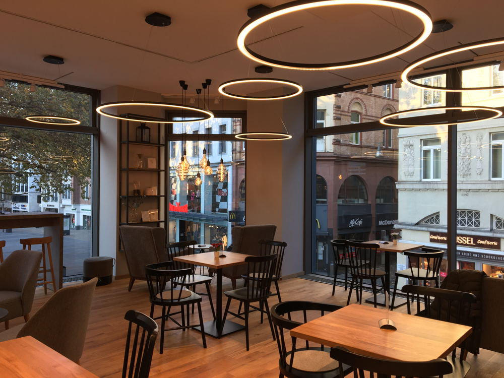 Die neue Hugendubel-Filiale in der Kirchgasse 47 in Wiesbaden