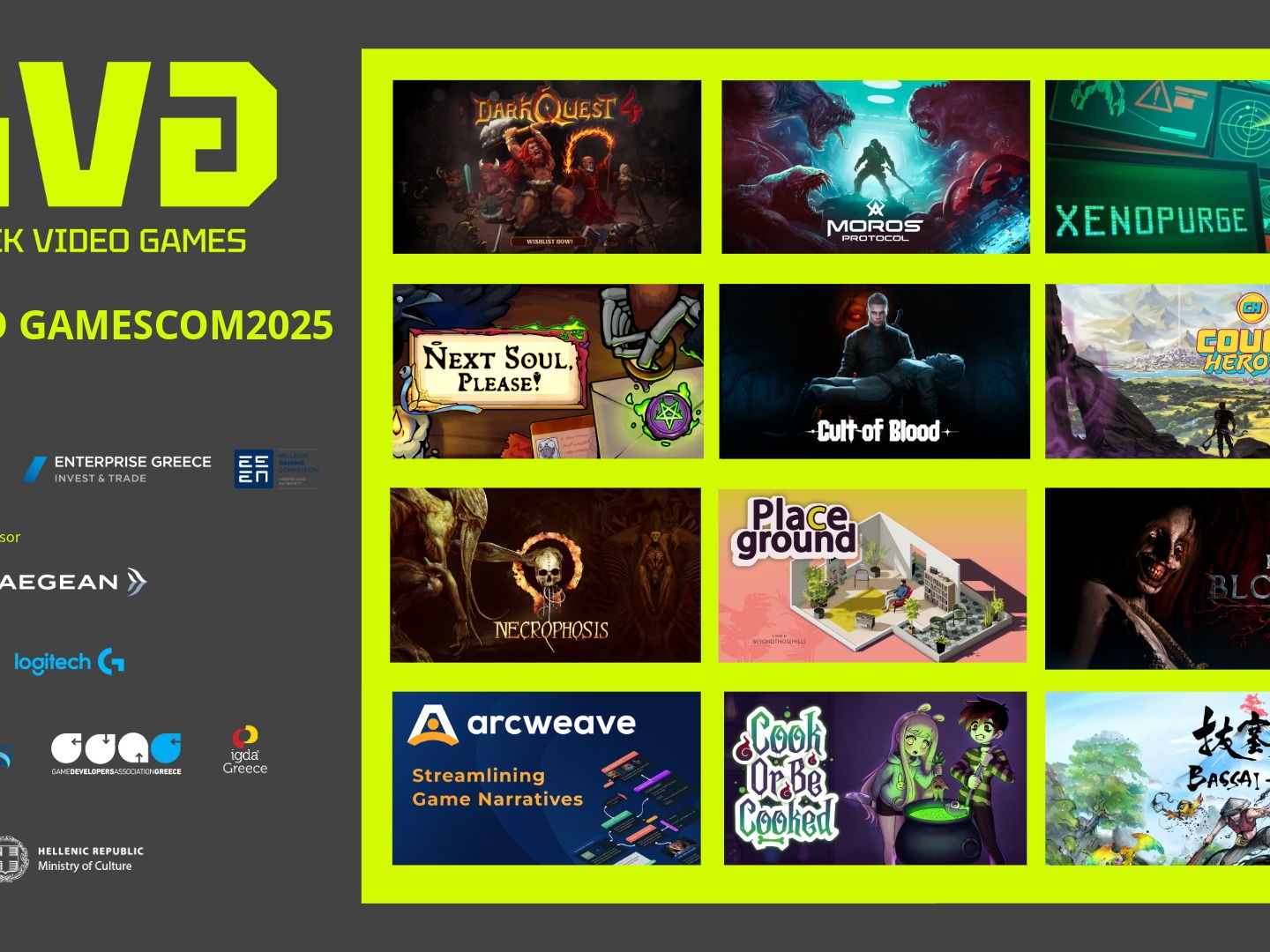 These Greek Games Are Going to Gamescom 2025 - Hands-on Demo & Interview Opportunities Inside!
