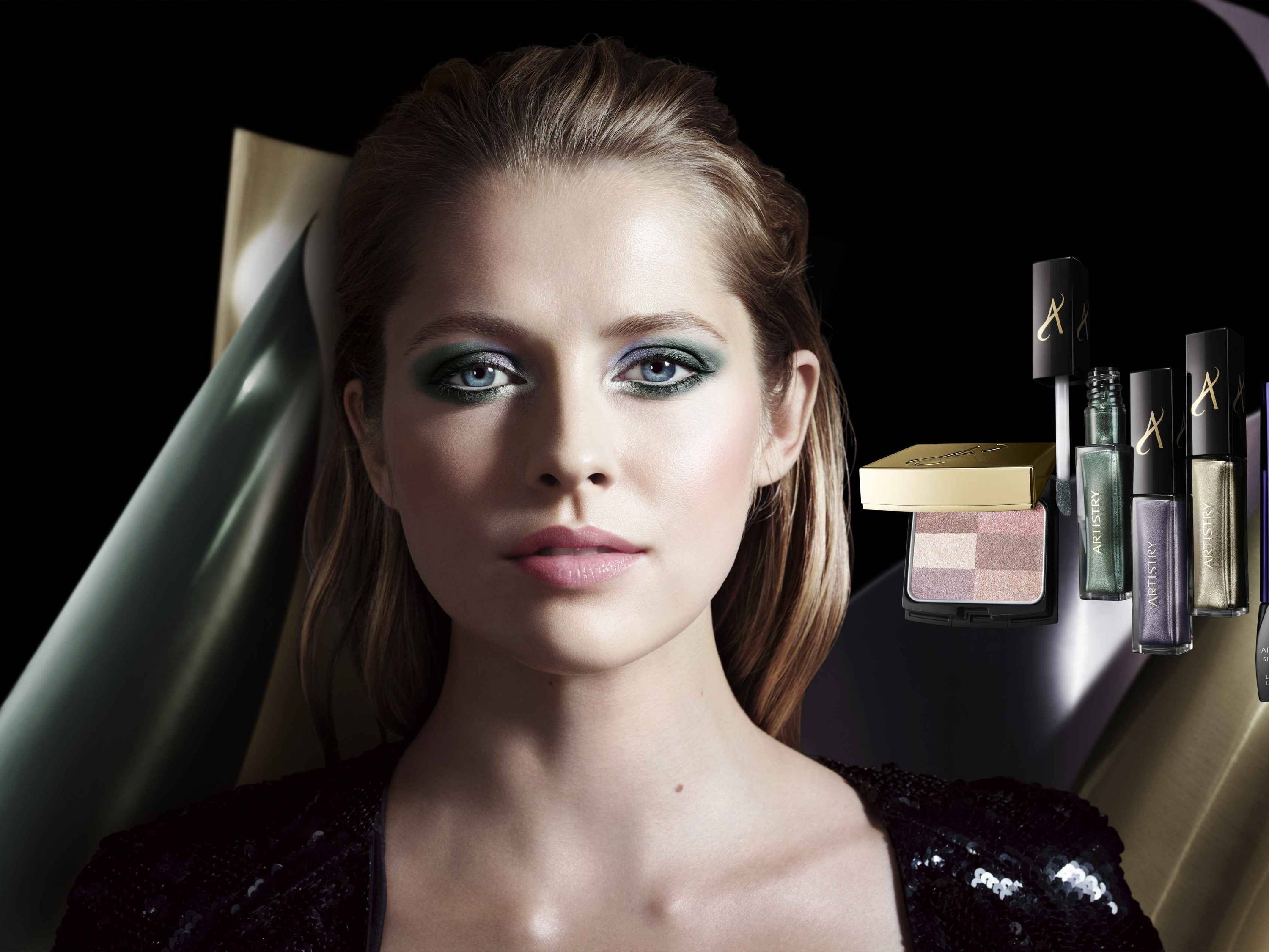 AMWAY LANCEERT ARTISTRY LUXE METALLICS LIMITED COLLECTION VOOR DE PERFECTE METALLIC LOOK