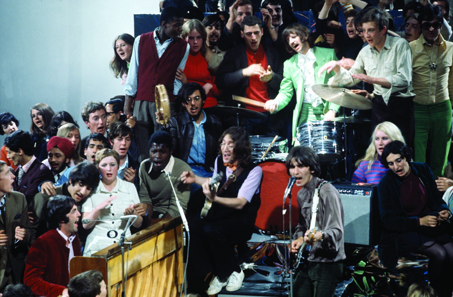 The Beatles filming "Hey Jude", 4th September 1968.
Please credit: © Apple Corps Ltd.
