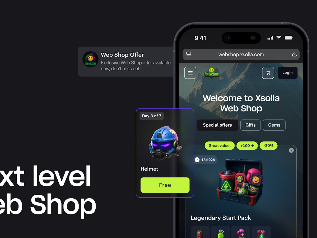 XSOLLA UNVEILS MAJOR UPDATES TO WEB SHOP, LIVEOPS SUITE, AND PUBLISHING PLATFORM TO EMPOWER GAME DEVELOPERS WITH FULL MONETIZATION CONTROL