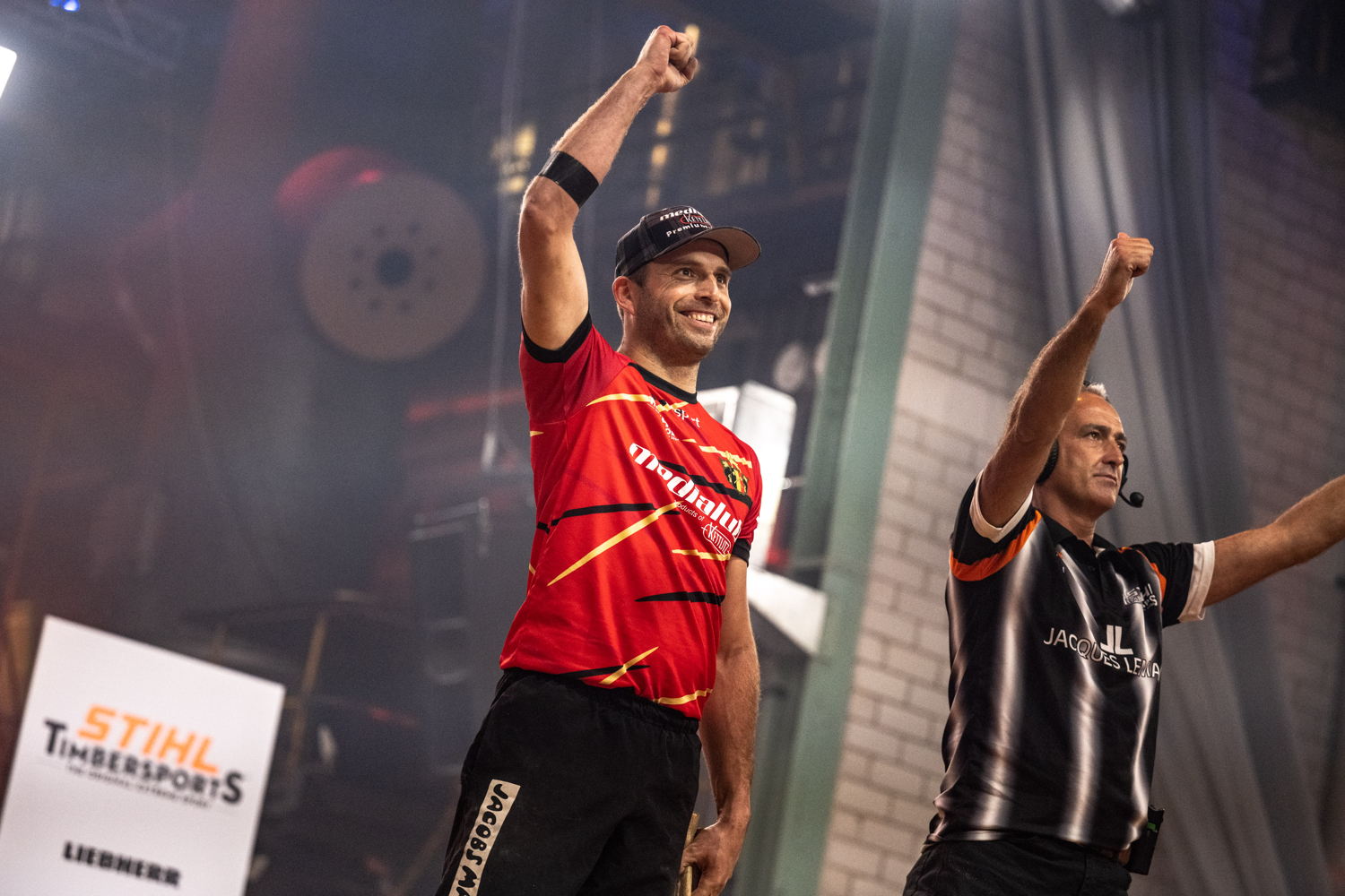 Koen Martens après de bonnes performances