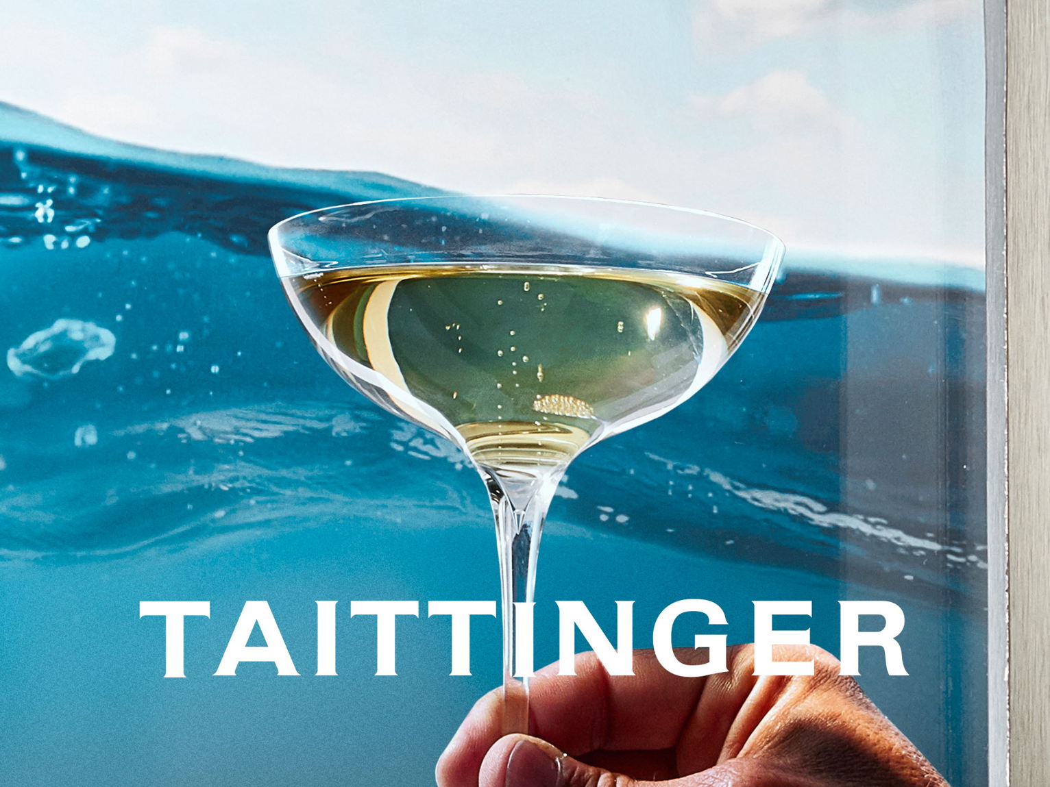 TAITTINGER | Sea, Champagne, and Sun