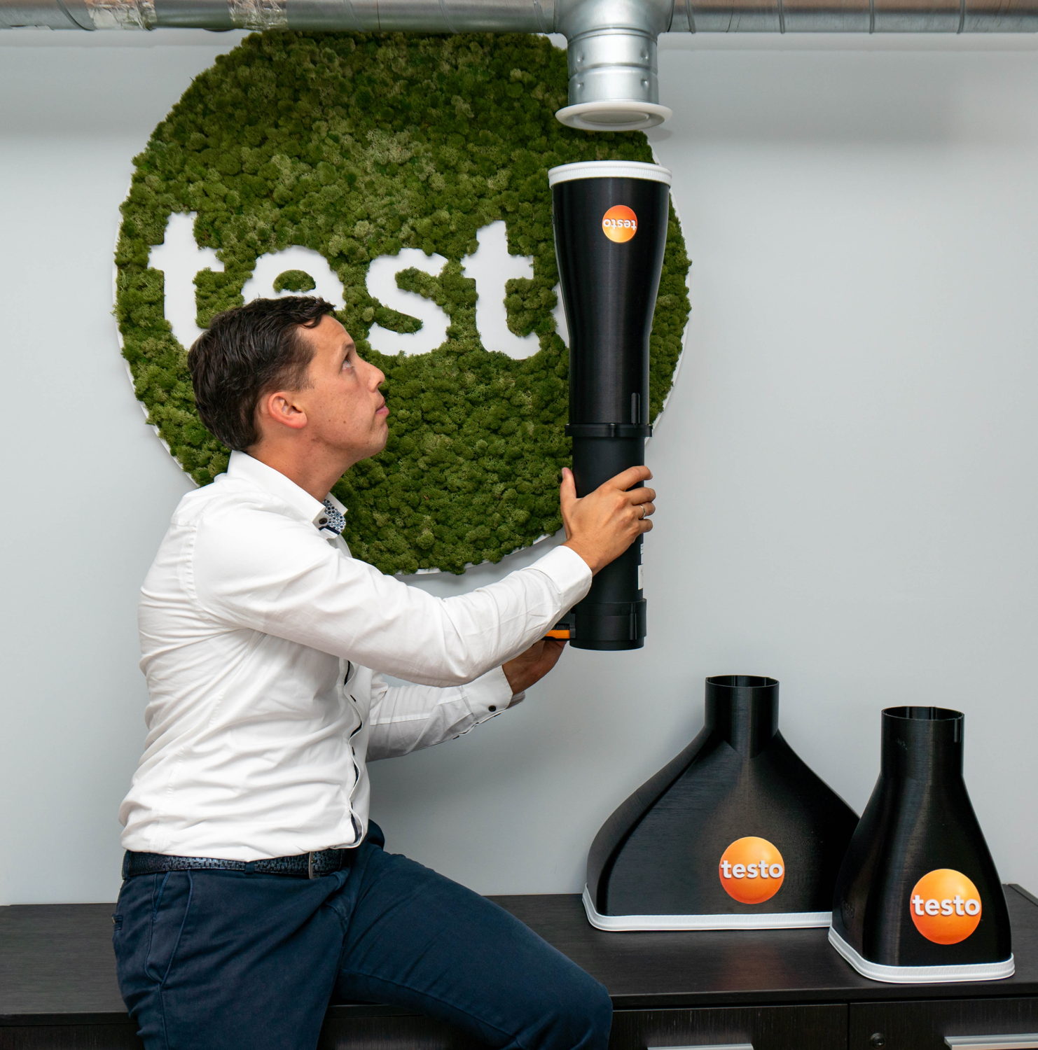 Testo lanceert Climate balancing app en groter gamma luchtdebiettrechters voor elke meetsituatie