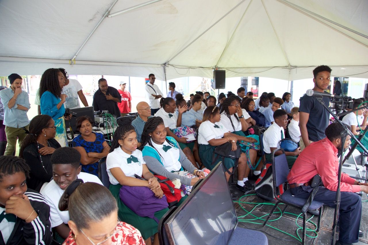 Cross section of the audience at the Vini Koze Forum on Education.