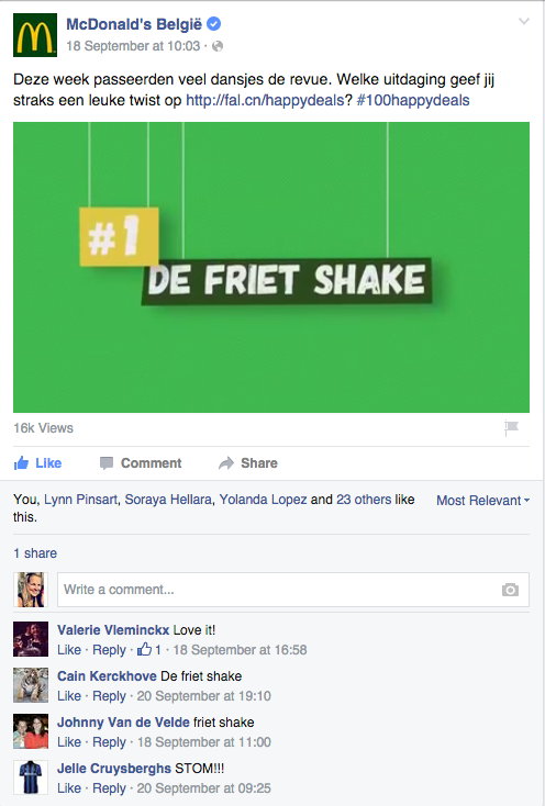 Storypost Frietshake