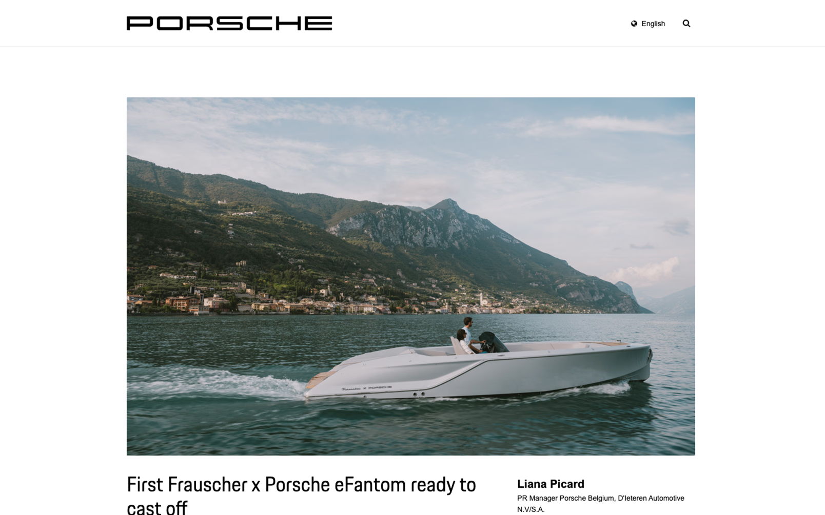 Porsche makes a stunning announcement