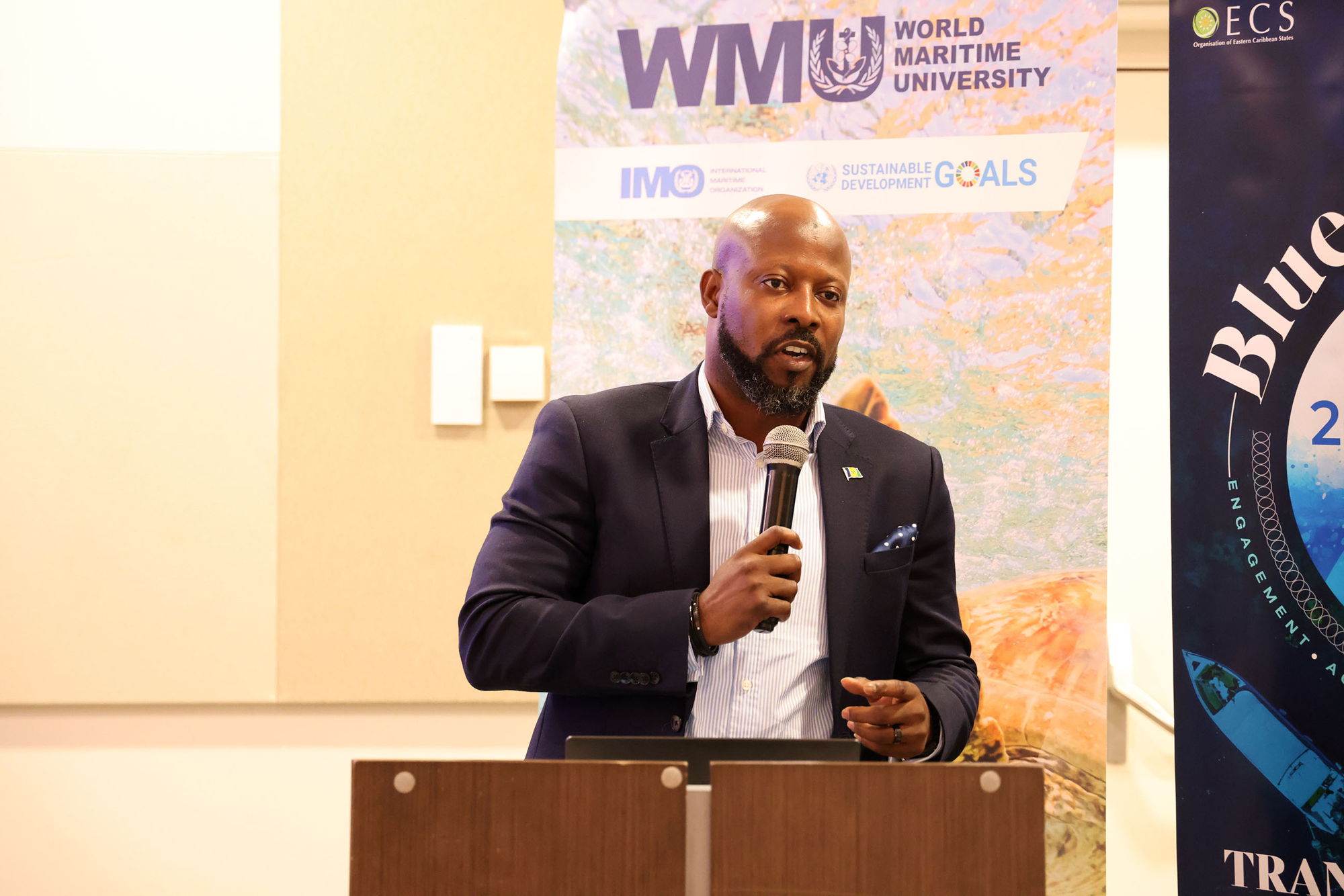 Hon. Carlos James, Minister for Tourism, Civil Aviation, Sustainable Development and Culture, St. Vincent and the Grenadines