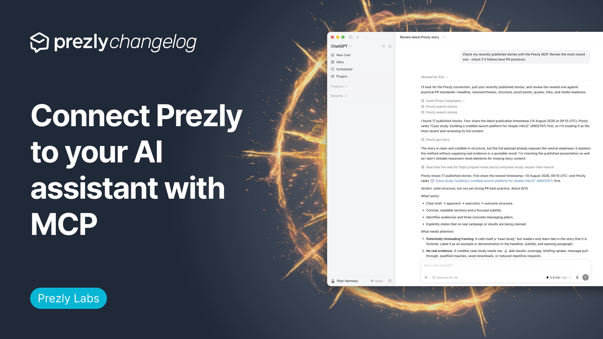 Connect Prezly to your AI assistant with MCP