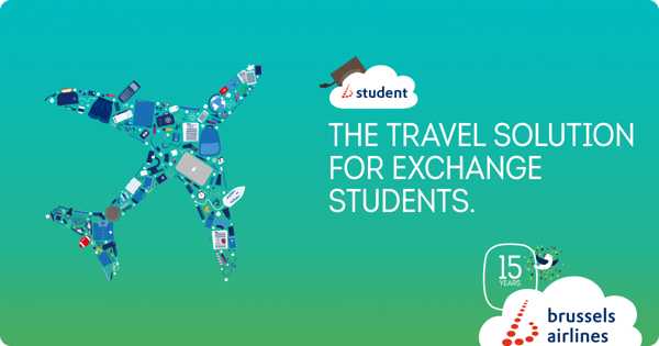 Brussels Airlines extends its flight offer for exchange students