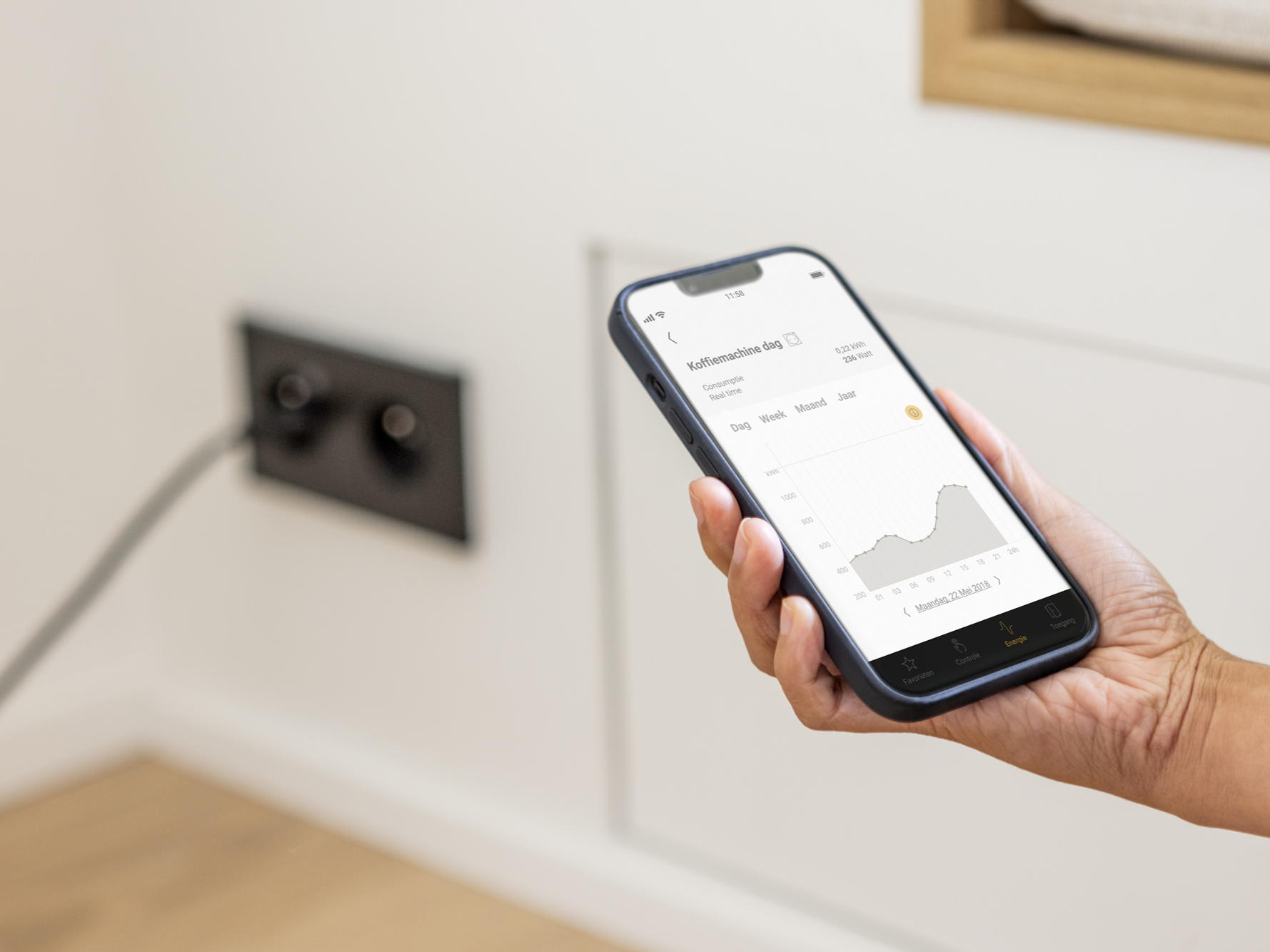 Bespaar energie en monitor je verbruik met Niko Home Control