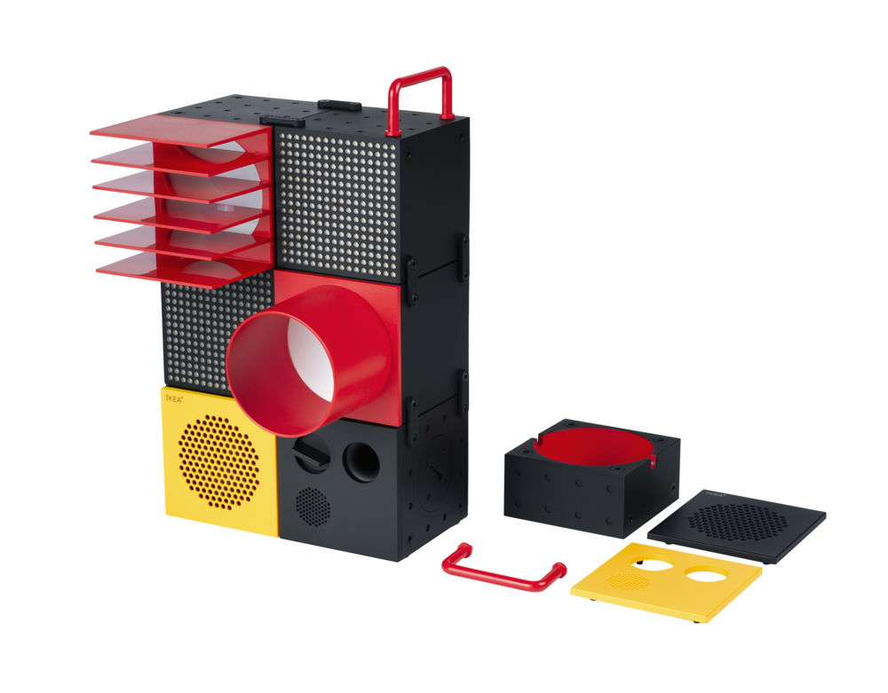 IKEA_FREKVENS_PE770526_speaker 10×20 black/red_from €69,99.