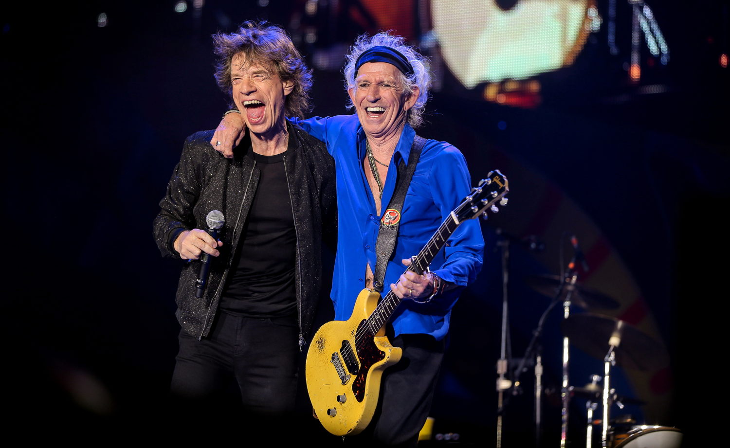 Mick Jagger en Keith Richards - (c) Carlos Muller