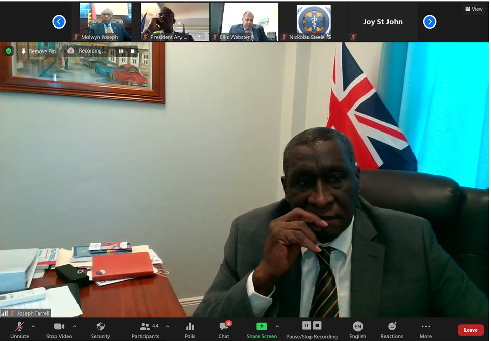 Hon. Easton Taylor-Farrell, 
Premier of Montserrat