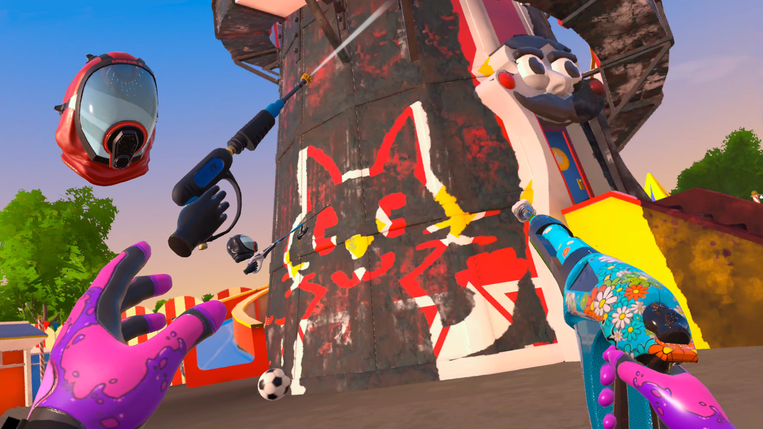 PowerWash Simulator VR - Helter Skelter Cat Multiplayer