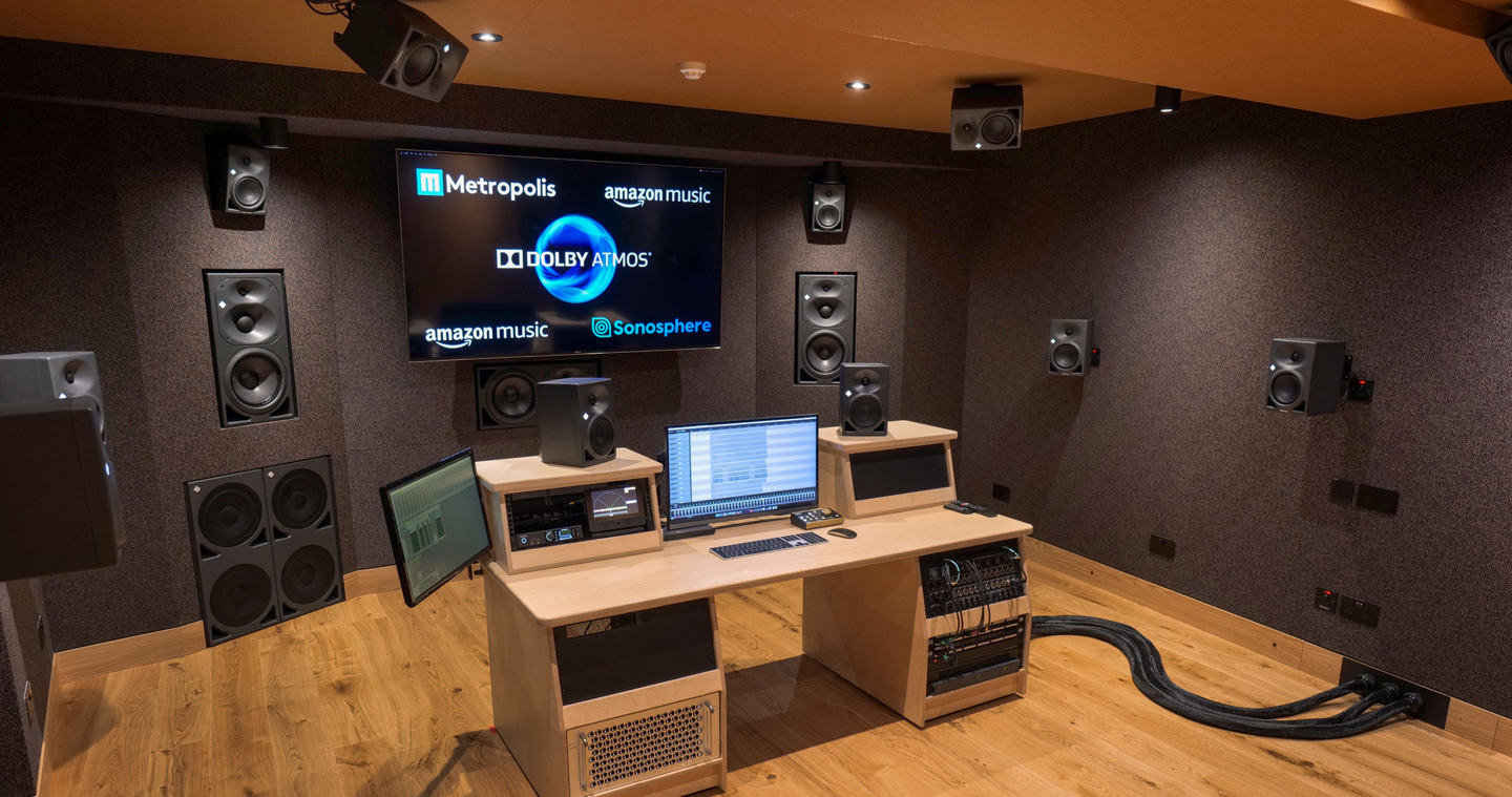 Neumann Monitore für Immersive Audio in den Metropolis Studios / London