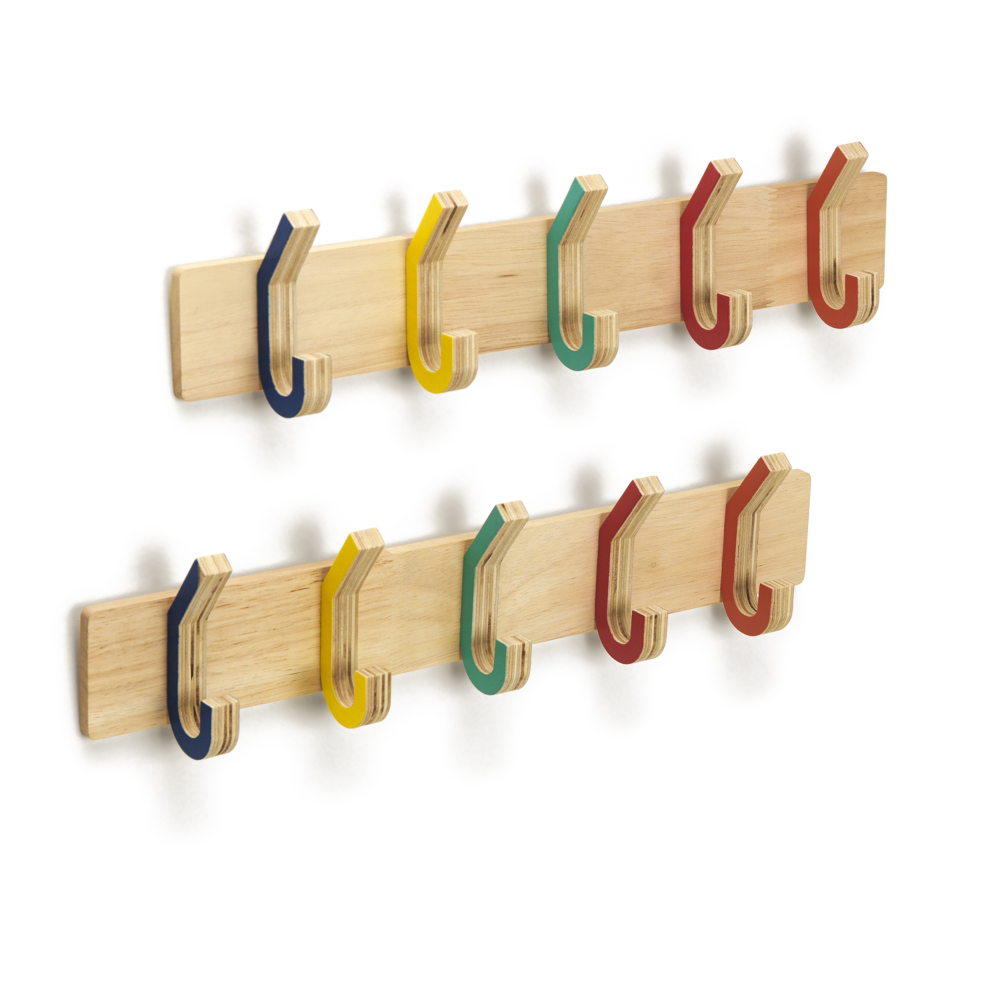 Habitat Kids Joyful Coloured Wooden Hooks, £14
