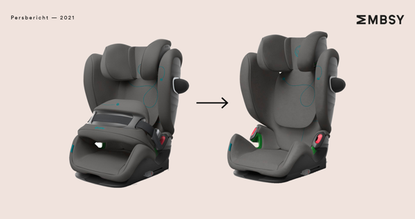 Pallas G: de eerste i-Size autostoel met stootscherm die meegroeit