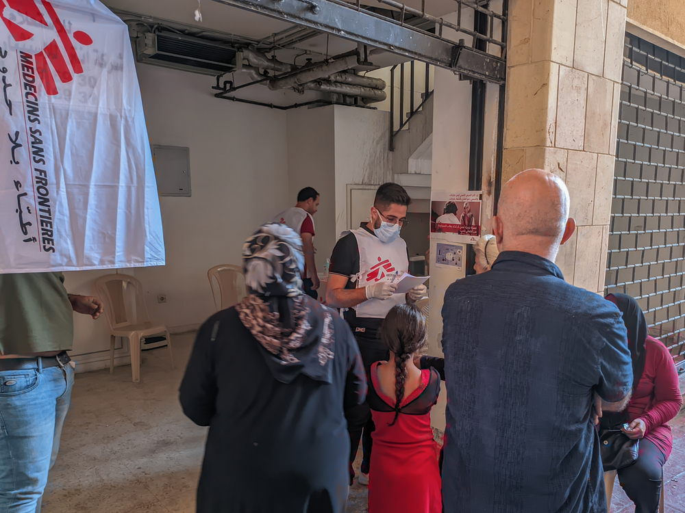 MSF pide la protección de civiles y personal médico en medio de los bombardeos israelíes en Líbano