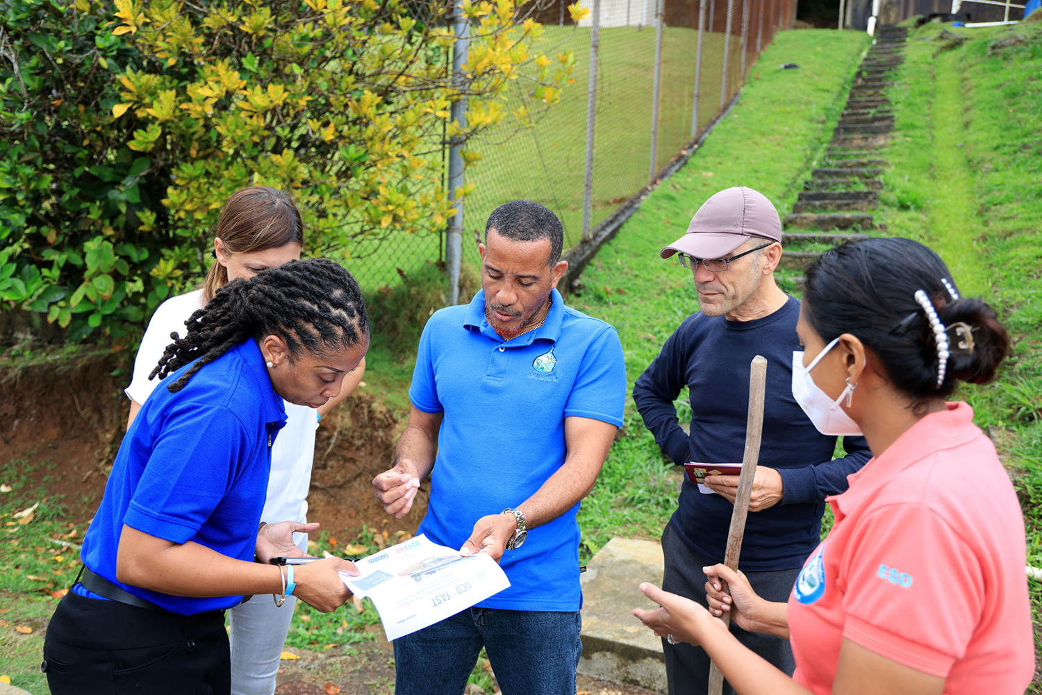 Visit to the Des Barras Water Treatment Facility