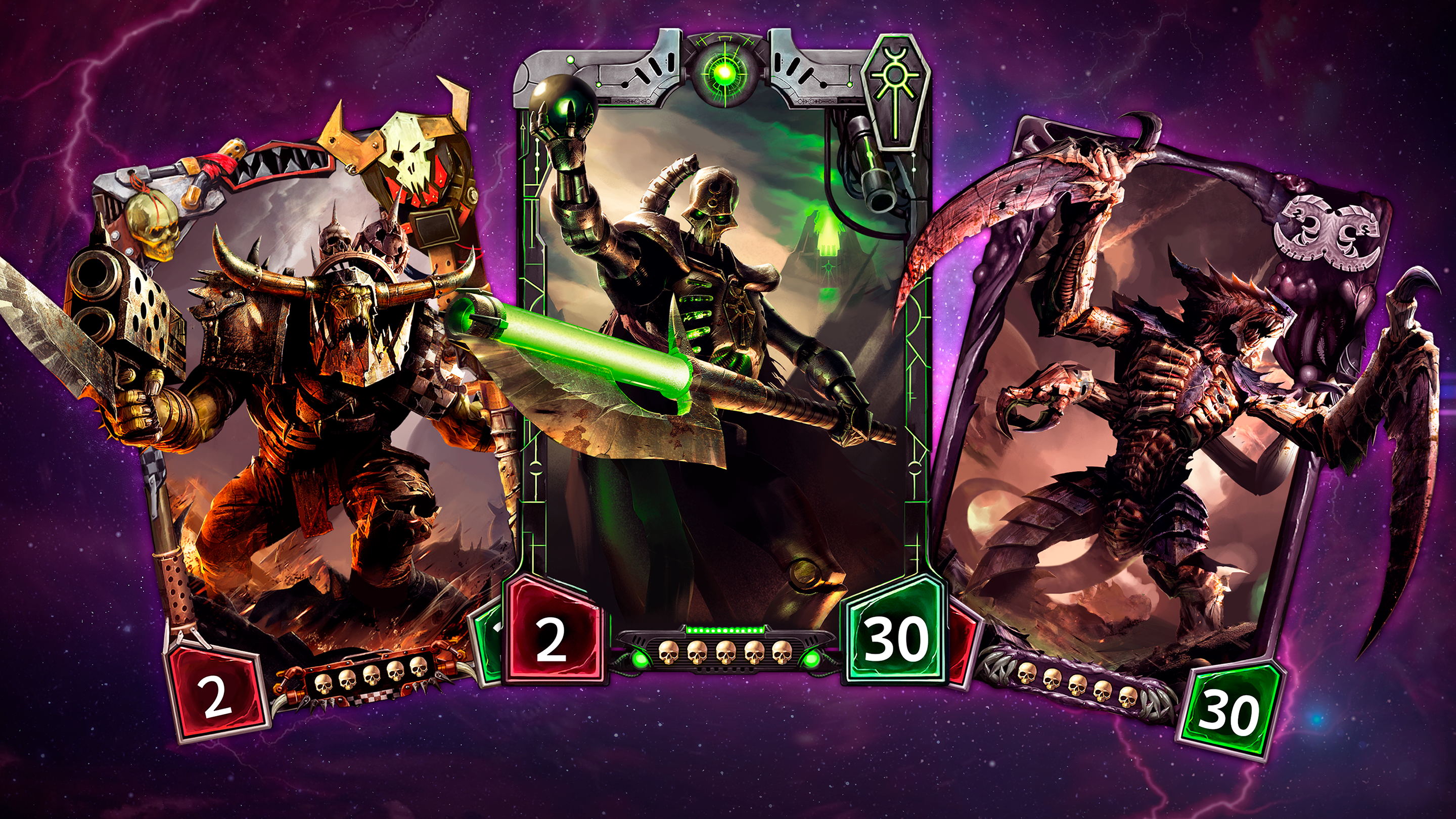 Warhammer 40,000: Warpforge was announced at Warhammer Skulls Warhammer 40,000: Warpforge was announced at Warhammer Skulls