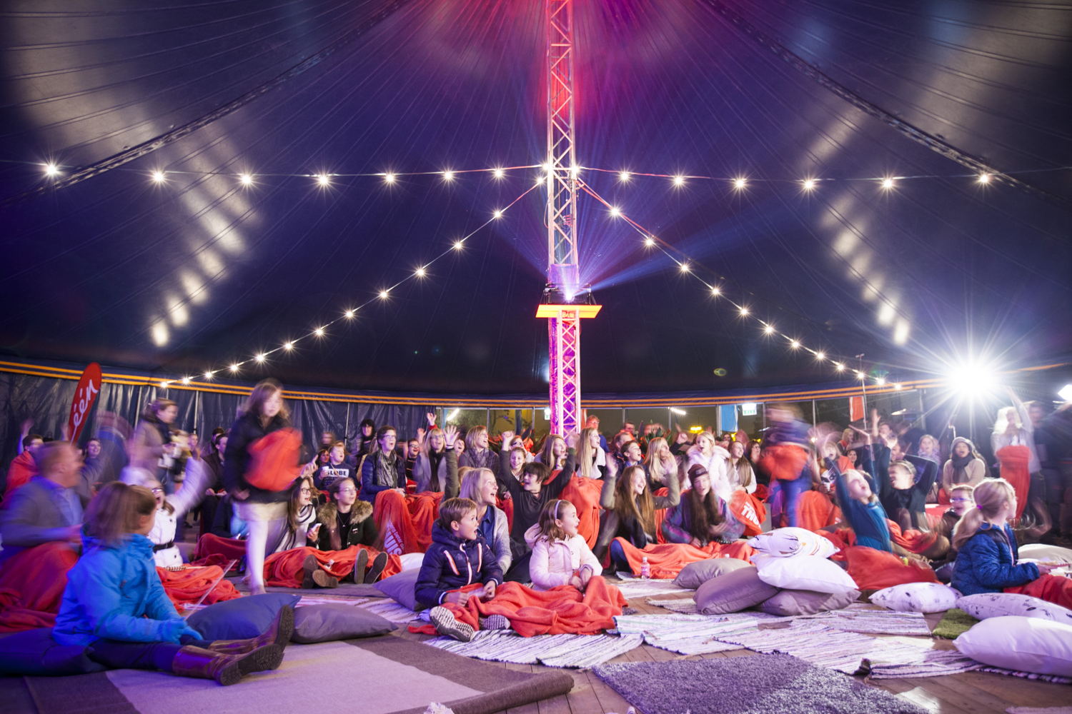 De Warmste Thuis-tent