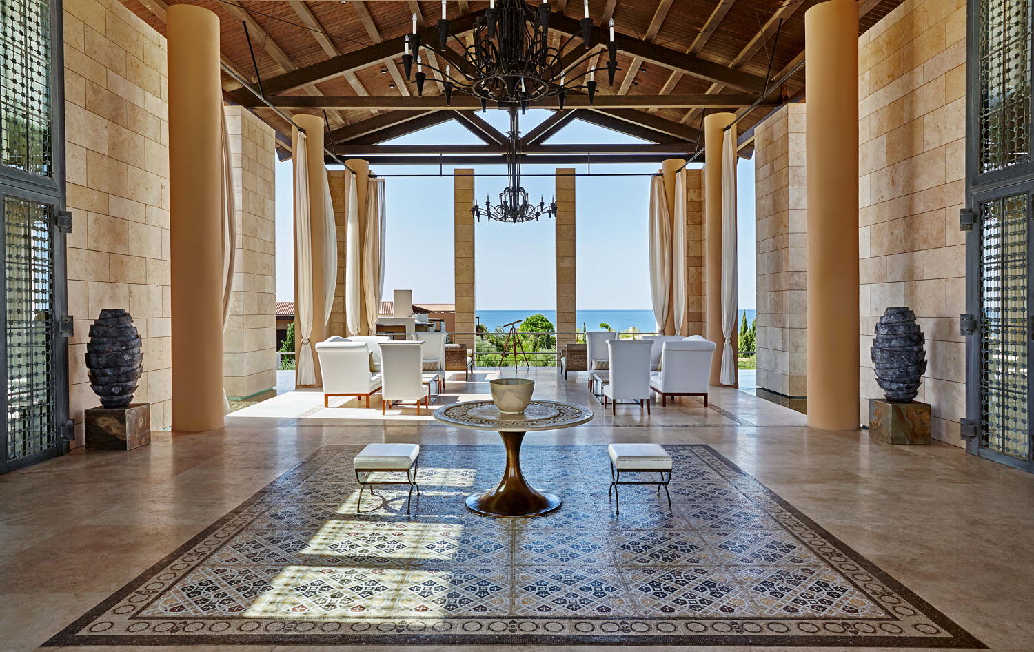 The Romanos Lobby