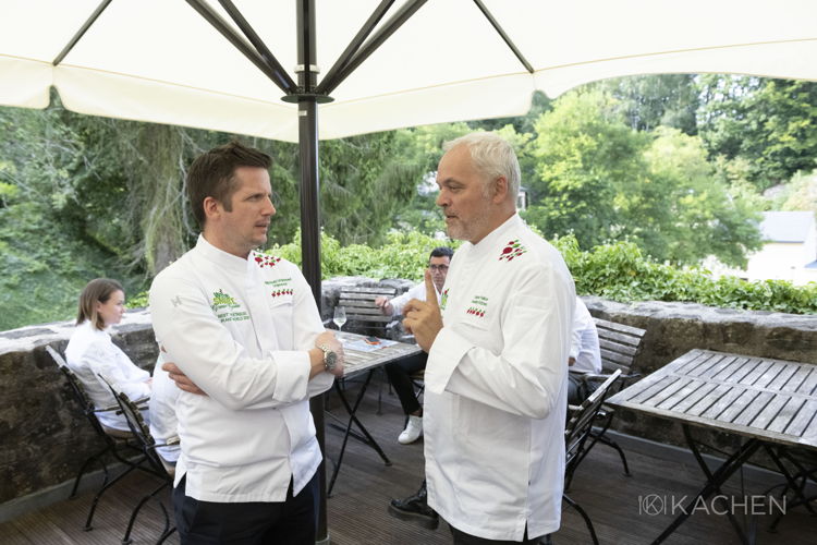 Chef Michaël Vrijmoed and Chef Xavier Pellicer