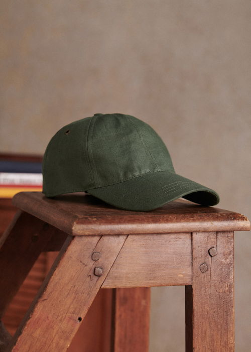 Octobre Editions - Casquette Chase Lin Vert - 60€