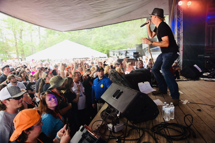 Kid Rock takes the stage at Bo's Extravaganza. (Photo Credit: Allen Clark)