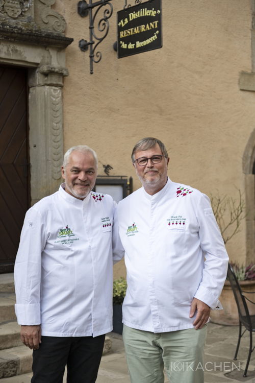 Chef Xavier Pellicer and Frank Fol Chef Xavier Pellicer and Frank Fol