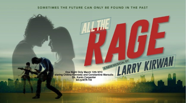Chilina Kennedy and Constantine Maroulis in Larry Kirwan's ALL THE RAGE