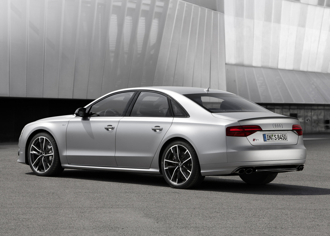 Superlatieve sportiviteit: de nieuwe Audi S8 plus