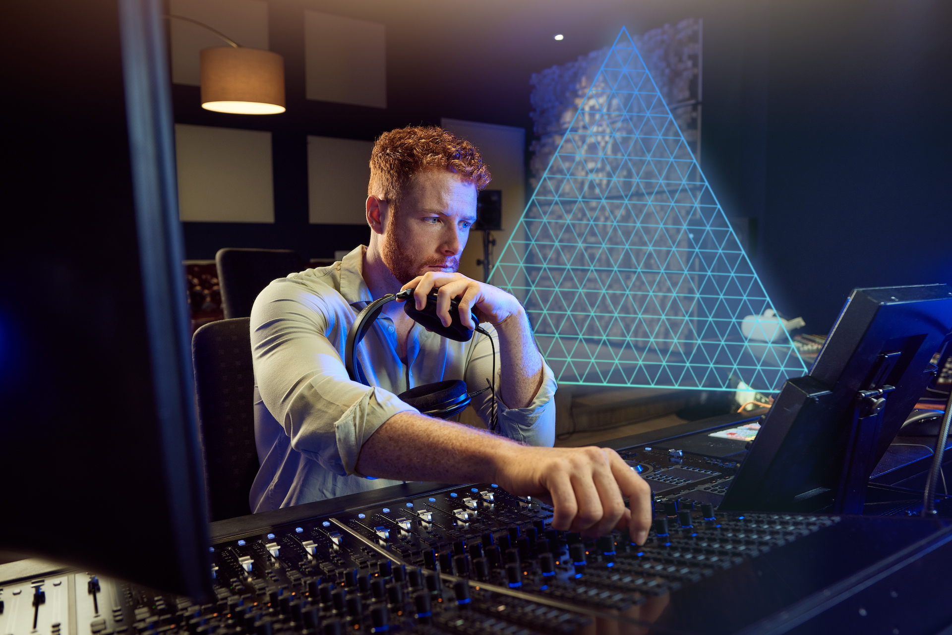 The EXOVERB stereo reverb plugin features an innovative “triangle control” to create the perfect blend of reverb, early reflections, and dry signal The EXOVERB stereo reverb plugin features an innovative “triangle control” to create the perfect blend of reverb, early reflections, and dry signal