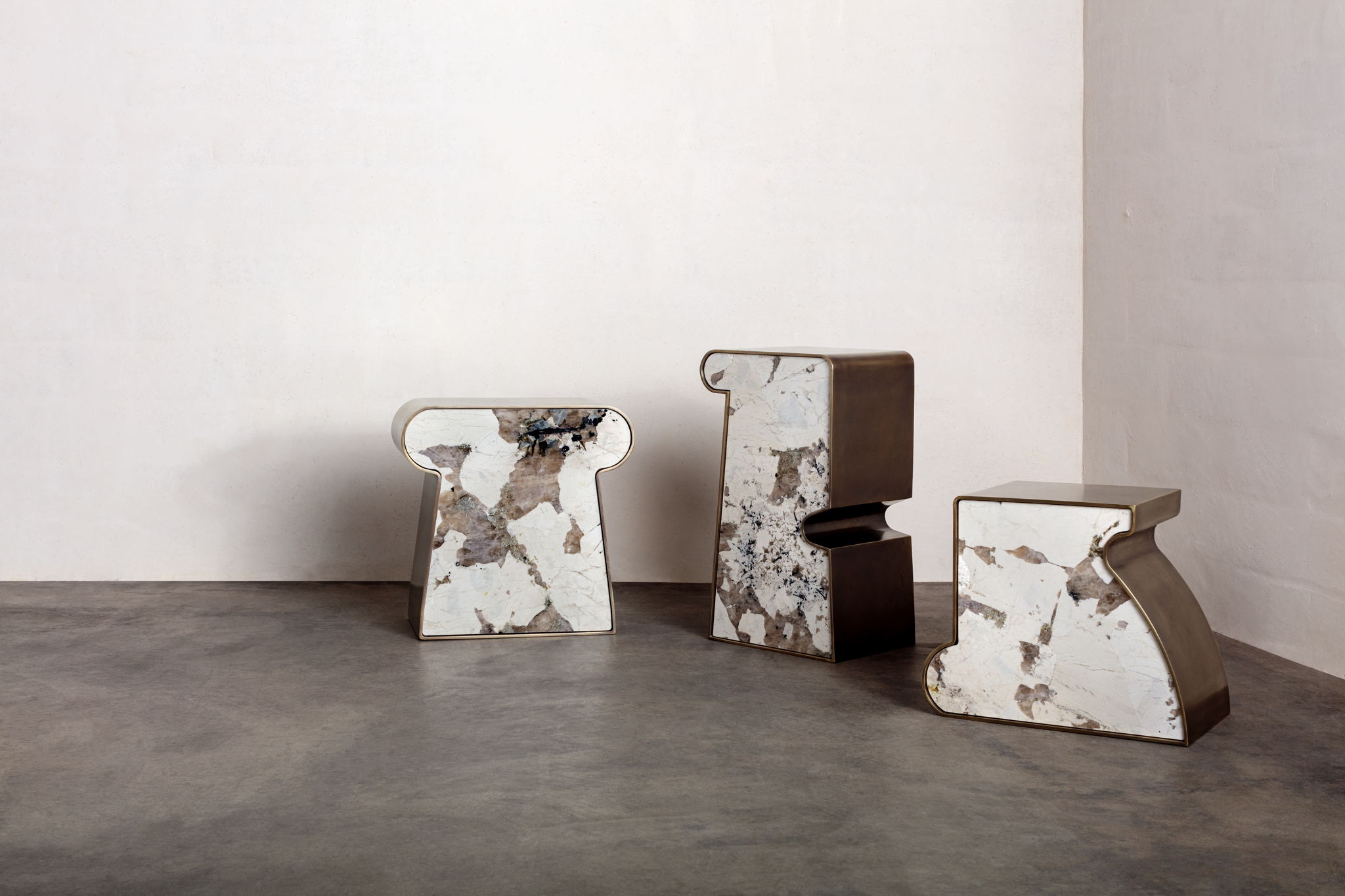 Ternion Side Table, Triad Side Table, Tercet Side Table Ternion Side Table, Triad Side Table, Tercet Side Table