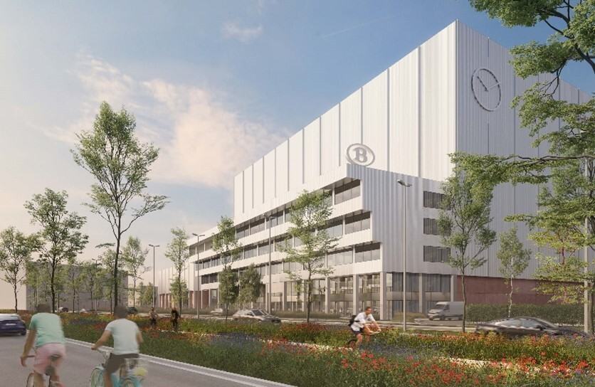 Bouw logistiek centrum Centrale Werkplaats Mechelen op kruissnelheid 