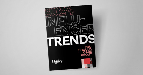 Ogilvy révèle les six tendances clés du marketing d'influence qui définiront 2024 dans un nouveau rapport