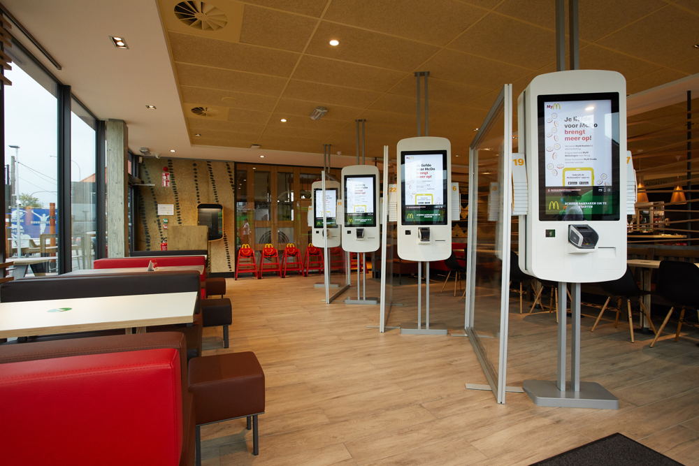 Het nieuwe McDonald's restaurant in Deinze