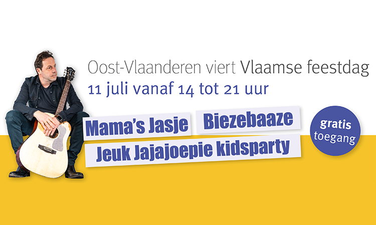 Vier de Vlaamse Feestdag in domein Puyenbroeck