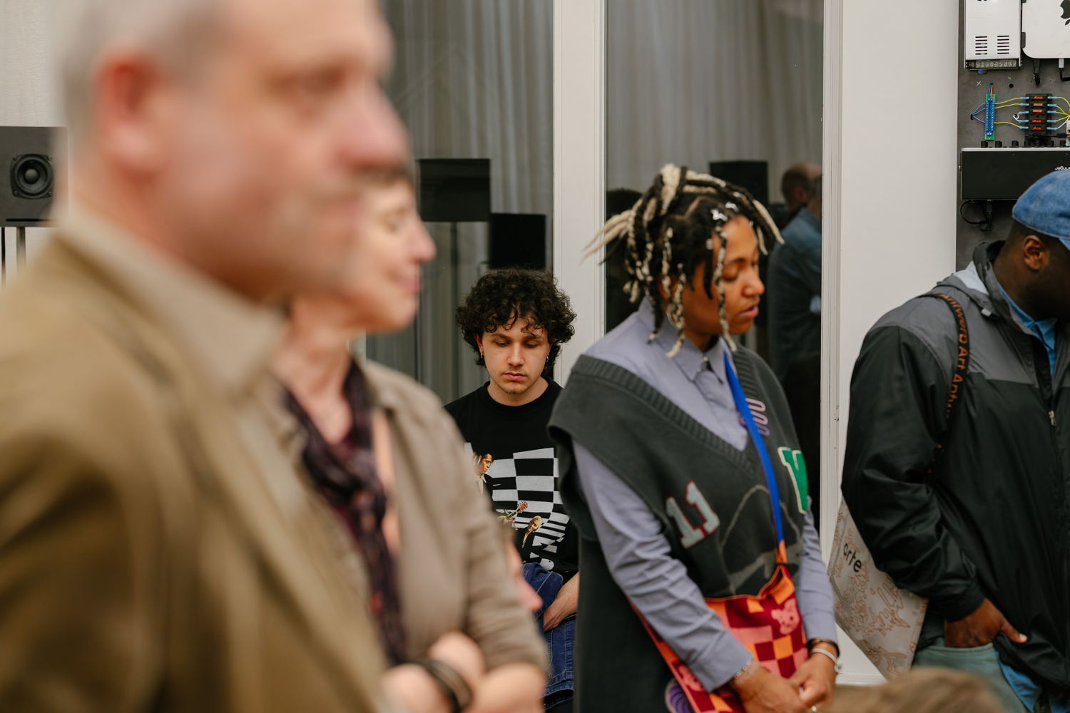 Exhibition view Presentation Brahim Tall, M Leuven, 2025, photo: Elias Derboven for M Leuven