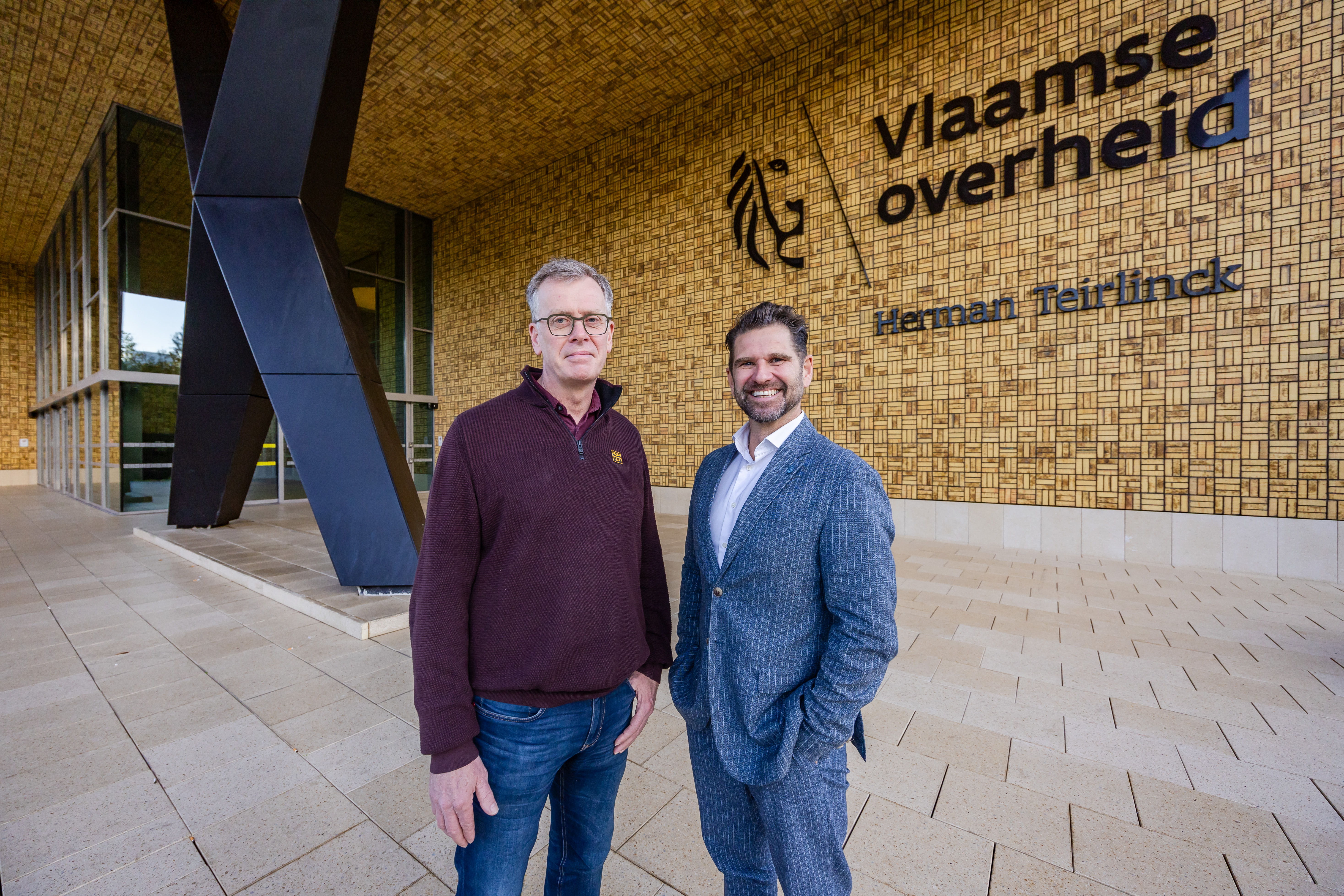 Carl Vranken (links) en Olivier Glorieux (rechts) - foto vrij te gebruiken