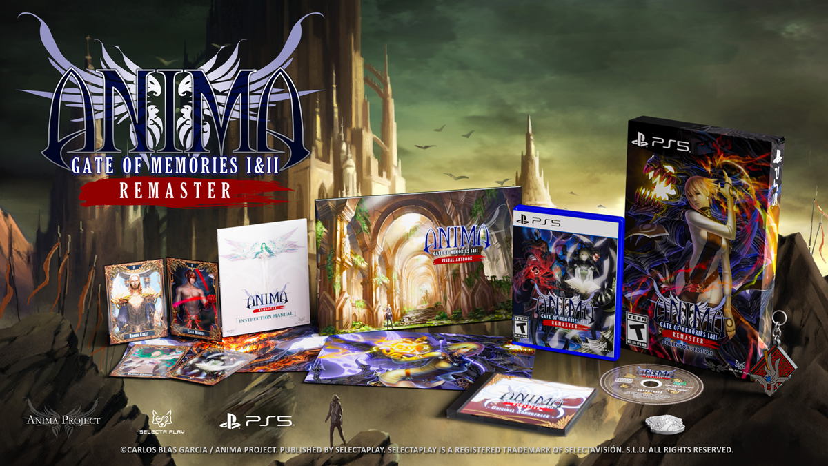 VIDEO - Anima : Gate of Memories I & II Remaster : Sortie datée et collector 1 Anima%20Collectors%20Edition | RPG Jeuxvidéo