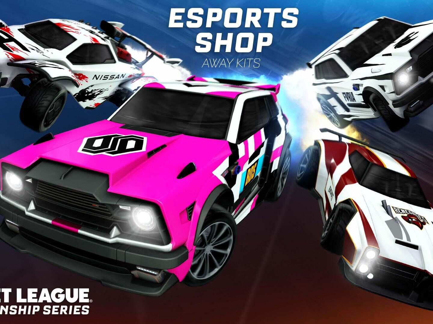 Nuevas calcomanías de Esports llegarán mañana a Rocket League