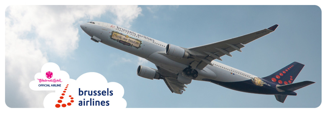 Brussels Airlines amène le monde à Tomorrowland pour la quatrième année consécutive