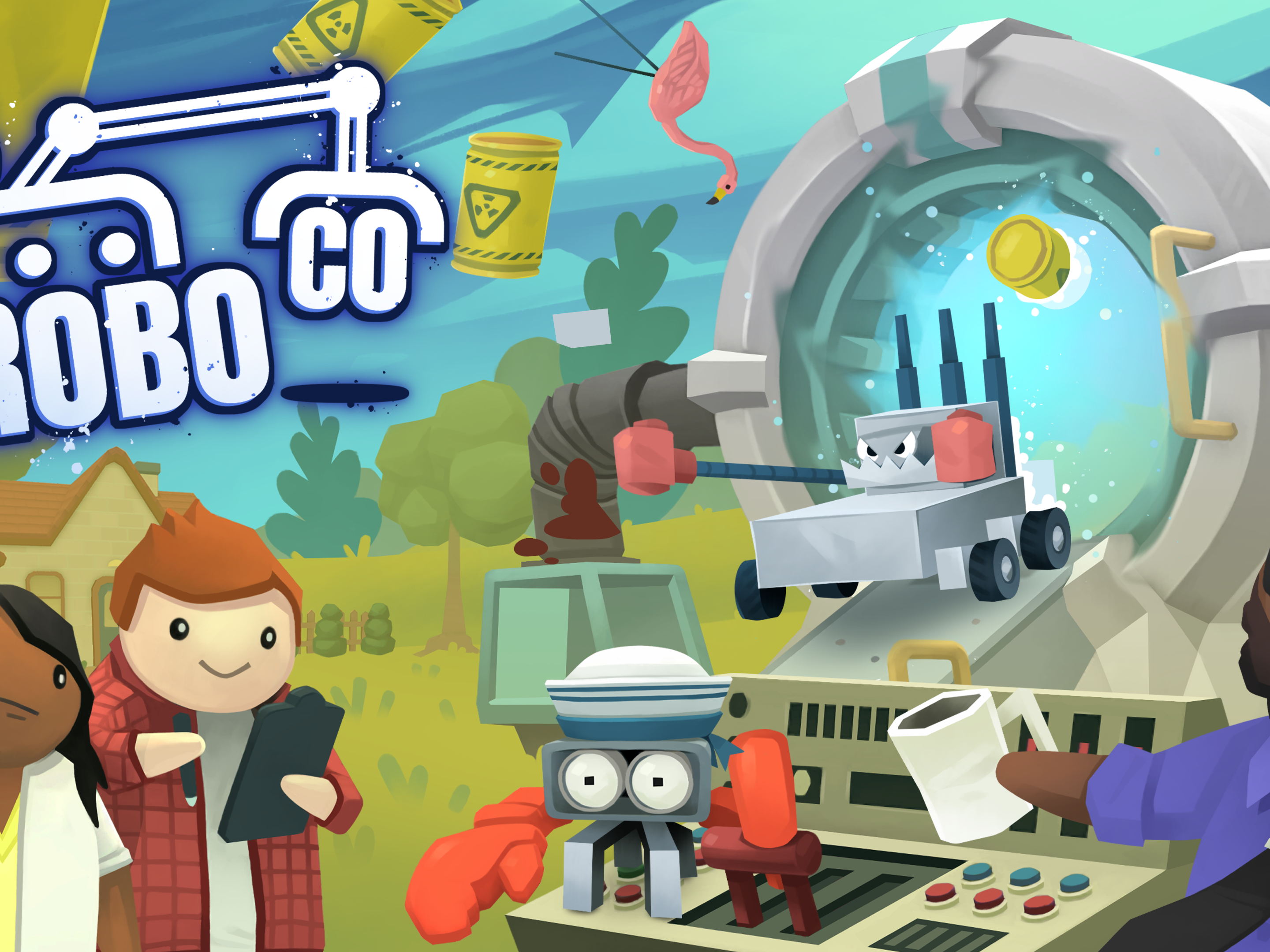 Science Meets Sandbox. Cozy Builder, Roboco, Launches November 3