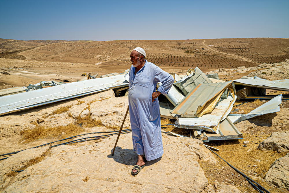 Mahmud, a resident of Al- Markez gathering, Masafer Yatta. He says: "My name is Mahmud Ali Najajreh. Copyright : Juan Carlos Tomasi/MSF Mahmud, a resident of Al- Markez gathering, Masafer Yatta. He says: "My name is Mahmud Ali Najajreh. Copyright : Juan Carlos Tomasi/MSF